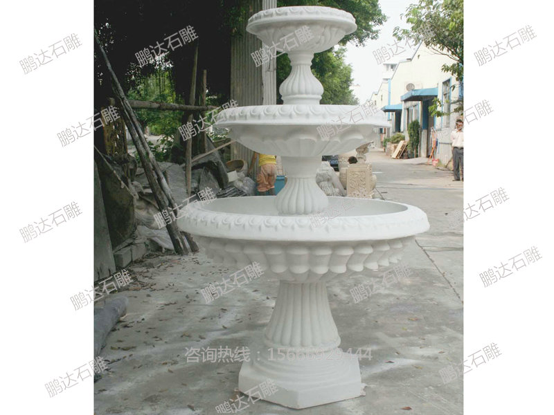 石雕噴泉