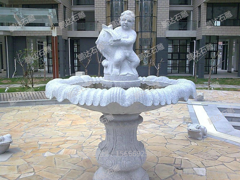 石雕噴泉
