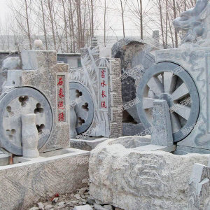 石雕噴泉